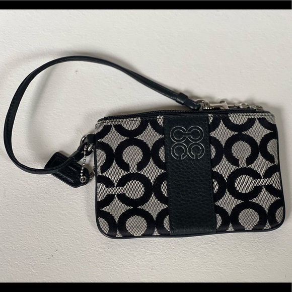 Coach Handbags - Coach, small wristlet, corner zip